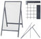KADAX Tamis à jet rectangulaire en fil d'acier - Pour le jardin, le sable, le sable, le sable, le sable, la terre et les pierres - Largeur du maillage : 2 x 2 cm