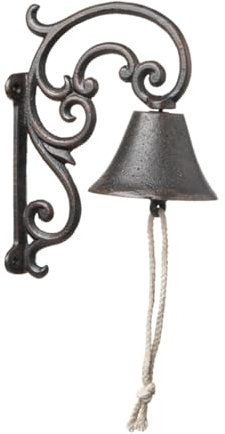 Vintage Türglocke aus Gusseisen