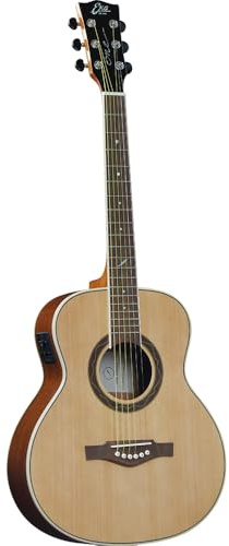 EKO GUITARS - One M150e Mini, Chitarra Acustica Elettrificata Mini, Top in Abete Sitka Laminato, Fasce e Fondo in Mogano Laminato, Manico in Mogano e Tastiera in South American Roupanà, Colore Natural