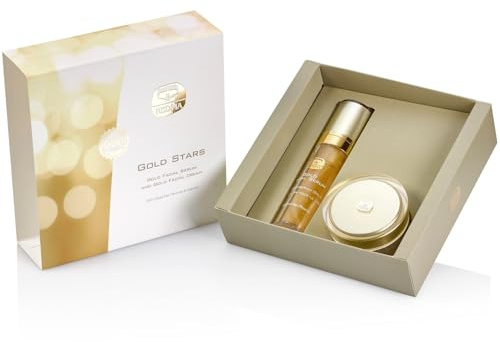 Kedma - 24K Gold Gesichtscreme und Serum Set - Verjüngung und Feuchtigkeit - 50ml+50g