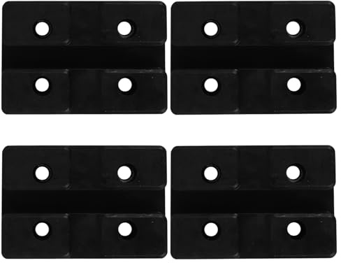 HOODANCOS 4pcs Jack Stand Rubber Pads for Pinch Welds Compact Jack Pad Replacement for Car Truck Suv Lifting Platforms Anti-slip Cushioning Support