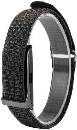 Cryfokt Braccialetto Intelligente per la Salute, Fitness Tracker Connesso Tramite con Contapassi e Monitor del Sonno, Tracker di attività da 10 M con Cardiofrequenzimetro, per Donne (BLACK)