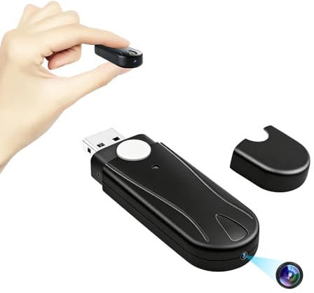 Telecamera Spia,1080P Mini Telecamera Spia Nascosta Chiavetta USB