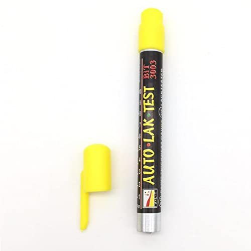 EMVANV Medidor de espesor de pintura de coche tipo bolígrafo, comprobación de choque, medidor de espesor de pintura de película de revestimiento de coche, detector de daños de punta magnética,