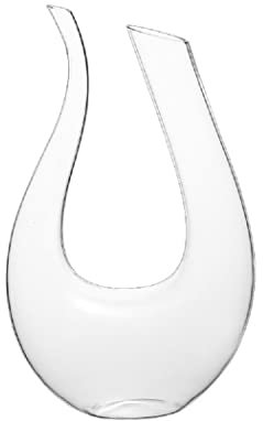 MASUNN Carafe à vin rouge en forme de U en verre cristal 1500 ml