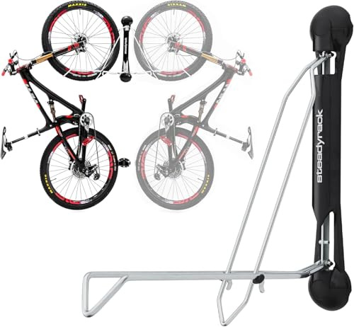 Steadyrack Porta Bici da Muro - Portabici da Classico - Una Soluzione per Casa, Garage o Bike Park
