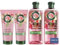 Rose Scent Petal Soft Shampoo and Conditioner Set (2 x 350ml Nourishing Shampoo + 2 x 250ml Conditioner) - Silicone-Free Formula for Dry Hair, Gently Hydrates and Softens