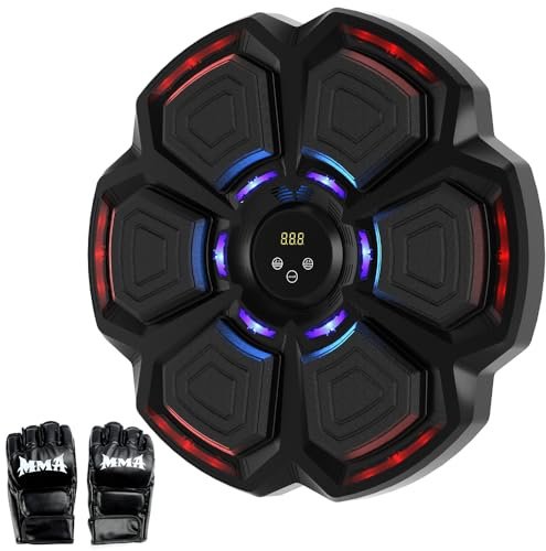 Topteng Boxing Machine for Adults & Kids – Wall Mounted Reflex Training Equipment for Home, Office & Gym – Fun Fitness & Boxing Trainer