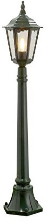 Konstsmide Firenze 7215-600 Standleuchte B: 23,5cm T: 23,5cm H: 120cm / 1x100W / IP43 / lackiertes Aluminium / grün