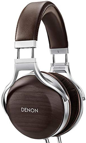 Denon AH-D5200 Ultra Premium HiFi Over Ear Headphones (Brown)