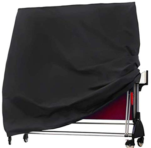 Table Tennis Table Cover,165×70×185cm Table Tennis Storage Cover, Ping Pong Table Protective Outdoor Waterproof Cover