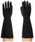 MIN-XL Guanti Resistenti a Sostanze Chimiche, Guanti in Lattice Resistenti, Resistono a Forti Acidi, Alcali e Olio (45CM)