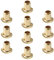 MroMax Lot de 200 rivets creux en cuivre pour circuit imprimé M3/0,02 x 4 mm