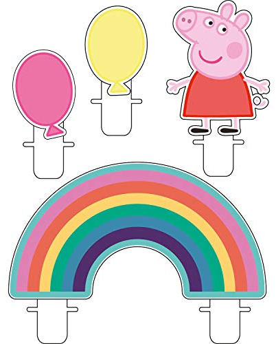 Child Peppa Pig Candle Set (4 Piece)