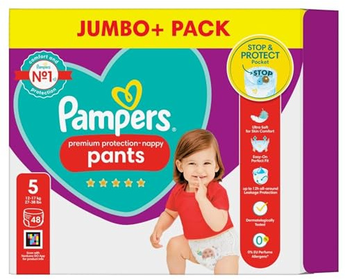 Pampers Premium Protection Nappy Pants S5 x48