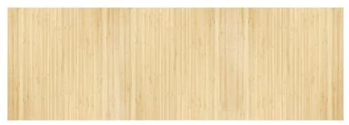 vidaXL Tappeto Rettangolare Naturale Chiaro 100x300 cm in bambù, Tappeto Rettangolare, Tappeto da Salotto, Tappeto in bambù, Tappeto da Soggiorno