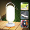 Hapfish LED Campinglampe Akku Aufladbar, 5000mAh Batterie Solar Camping Licht Outdoor, Faltbare Wasserfeste Aufhängen Camping Laterne Zubehör Ausrüstung, Lampen Akku für Zelt, Blackout, Emergency