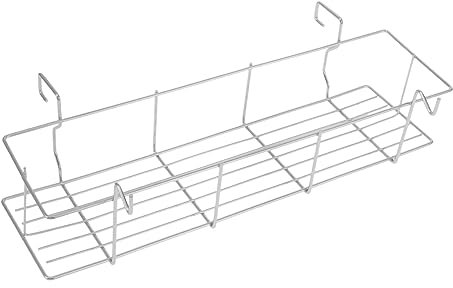 BESPORTBLE Plancha para Barbacoa Cesta Organizadora Acero Inoxidable Almacenamiento Lateral para Picnic
