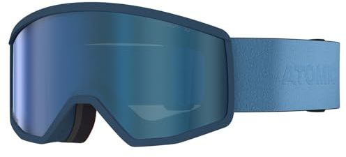 ATOMIC FOUR JR XS FLASH Kinder-Skibrille I Extra kleine Ski- & Snowboardbrille mit Flash Scheibentechnologie für klare Sicht I Unisex-Ski-Brille mit Live Fit Rahmen für individuelle Passform