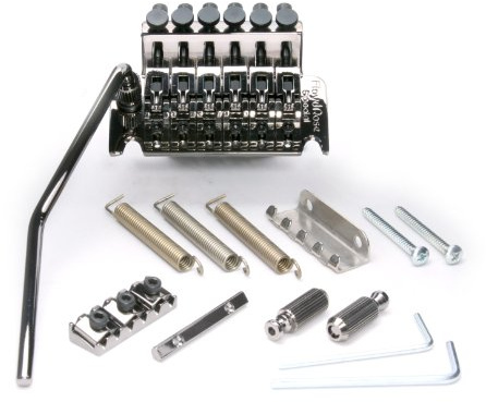 Floyd Rose 8.641-049.0 Special Series Tremolo Bridge w/ R3BN Nut Black Nickel