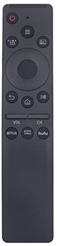 VINABTY Ersatz-Universal-TV-Fernbedienung passend für Sam-Sung Smart 4K Ultra TV mit Netflix/Prime Video HULU-Tasten (Keine Sprachfunktion)