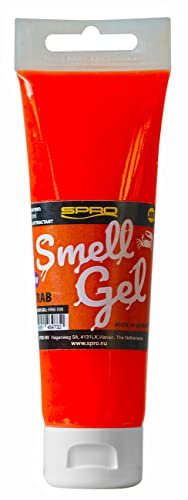 SPRO Smell Gel – Intensives Lockstoffgel für Angler | Lange Haftung & Hohe Attraktivität | Perfekt für alle Köderarten | Angeln auf Zander, Hecht und Barsch | Fishing Attractant | Crab UV