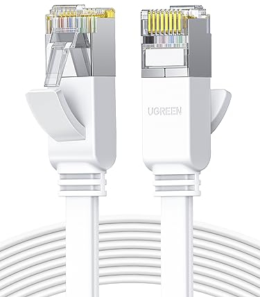 UGREEN LAN Kabel Netzwerkkabel Ethernet Kabel Flach und Dünn (12M)