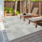 the carpet Lagos robuster Outdoor Teppich, modern, Wetterfest & UV-beständig, für Balkon, Terrasse und Wintergarten, Aber auch für die Küche geeignet, flachgewebt, Multi 1, 240 x 340 cm