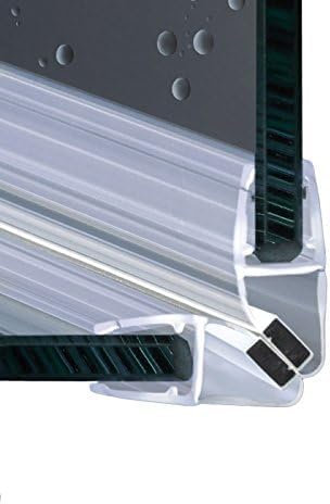 AERREGI SET COPPIA GUARNIZIONI PER VETRO E PER BOX DOCCIA 220cm MAGNETICA PER VETRO 6 E 8 mm GUARNIZIONE TRASPARENTE
