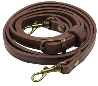 SHYYOULQE Handväska rem väska bälte axel ersättning för handväska axel crossbody PU med spänne 41-49 tum justerbar väskrem