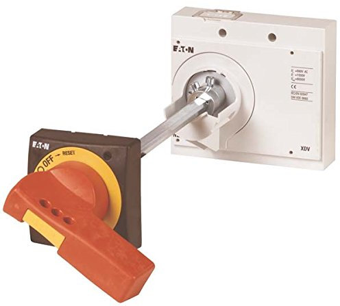 Eaton 271452 Türkupplungsdrehgriff rot-gelb, Baugrösse 4, NA-Ausführung