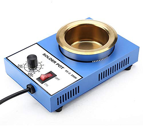 Baño de desoldadura para soldadura en maceta sin plomo de 100 mm 1200 g Capacidad 220 V (enchufe de la UE)(EU Plug(300W))