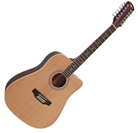 Guitare Acoustique Dreadnought 12 Cordes par Gear4music