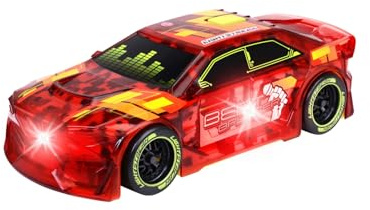 Dickie Toys - Leksaksbil Beat Breaker med ljusbyte och musik - Streets N BEATZ Auto med friktionsmotor, 20 cm, inklusive batterier, leksaker för barn från 3 år