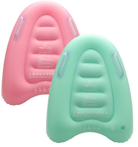 Bodyboard Aufblasbar | Aufblasbares Surfbrett mit Griffen | Aufblasbares Surf-Bodyboard | leichtes tragbares Schwimmenbrett | Lernen Hilfsmatte, geeignet für Kinder Erwachsene