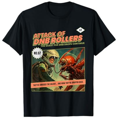 Drum N Bass Sci Fi DnB Junglist T-Shirt