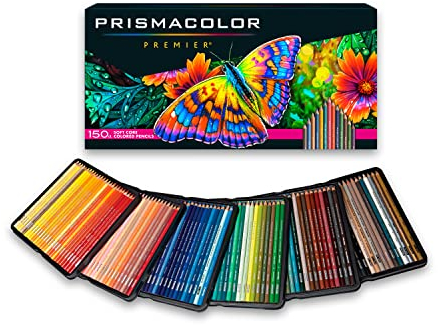 PRISMACOLOR Sanford Premier Lot de 150 Crayons de Couleur 150 kg