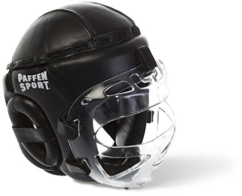 Paffen Sport Contact T Kopfschutz mit Gesichtsschutz; schwarz; GR: XL