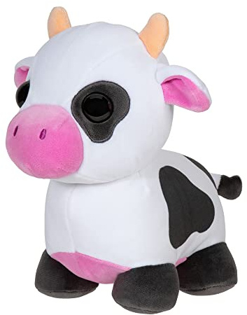 Adopt Me! 8-Inch Collector Plush - Cow - Soft and Cuddly - Directly from the #1 Game, Toys for Kids