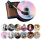 Wimony Car Air Freshener Set, 12 Pcs Record Player Design Vent Clip, Perfect Album Cover Car Perfume for Music Fans Gifts