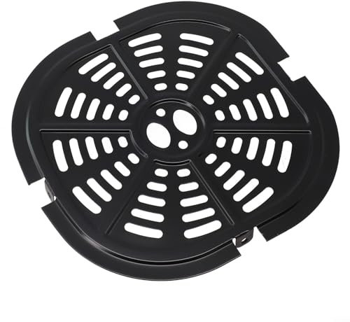 Sartén para parrilla de freidora de aire, placa de repuesto para freidora de aire, accesorios de bandeja de parrilla, bandeja de parrilla antiadherente, Dar Patatas fritas, filete, 21X20.5X0.6cm