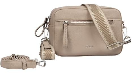 Gabor Silena Damen Bags Umhängetasche Handtasche Camera Bag Mittelgroß Beige
