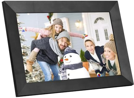 Cornice Digitale WiFi Intelligente Da 8 Pollici, Album Fotografico, Schermo Touch IPS, 1280 * 800, Foto, Video 1080P, 16 GB Di Spazio Archiviazione Schermo Ad Alta Definizione