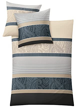 Kleine Wolke 6162271952 Bettwäsche Cambridge / 135 x 200 cm/Taupe