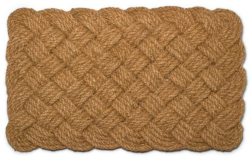 Abbott Collection Woven Rope Coir Doormat (21x33 L)