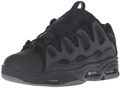 Osiris Herren D3 2001 Skate-Schuh, Schwarz/Schwarz/Schwarz, 43 EU