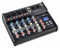 Pronomic B-603 Mini-Mixer mit Bluetooth und USB-Recording - Kompakter 6-Kanal Mixer - 4 Kanäle mit Combobuchsen, Phantomspeisung und Hi-Z Schalter - USB-Port - Main-Ausgänge im XLR-Format - Schwarz