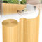 Tubiaz PVC Sichtschutzmatte 90×300cm, Sichtschutz Zaun mit Interne Verstärkung, Balkon Sichtschutz Windschutz, Sonnenschutz, Sichtschutz Garten mit Kabelbinder (Bambus)