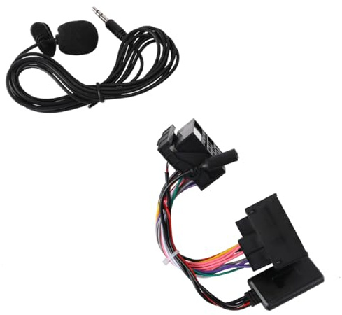 Gorise Bluetooth 5.0 AUX bilstereo-adapter, musikkabel för RCD210/RCD310/RCD510 RNS510, handsfree-samtal, förlustfri ljudkvalitet (Seat, Symphony)