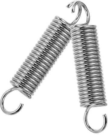 POPETPOP 2pièces Crochets à Ressorts Pour Hamac Crochets Lourds Pour Fauteuil Suspendu Et Hamac Installation Facile Et Ajustable